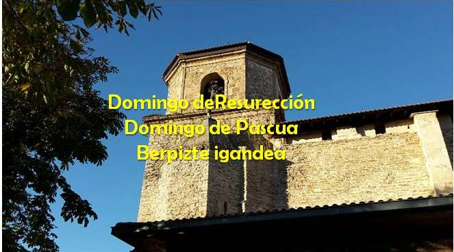 imagen 1 Abril: Domingo Resurrección en Elorriaga